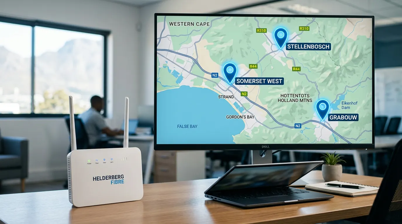 Fibre Internet for Your Business: Somerset West, Stellenbosch & Grabouw