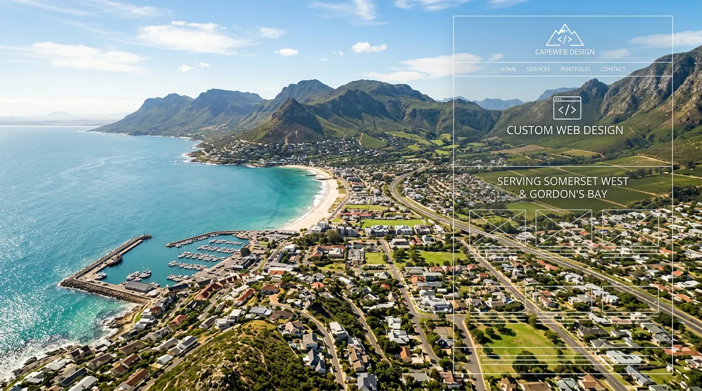 Web Design in Somerset West and Gordon's Bay: What Local Businesses Need
